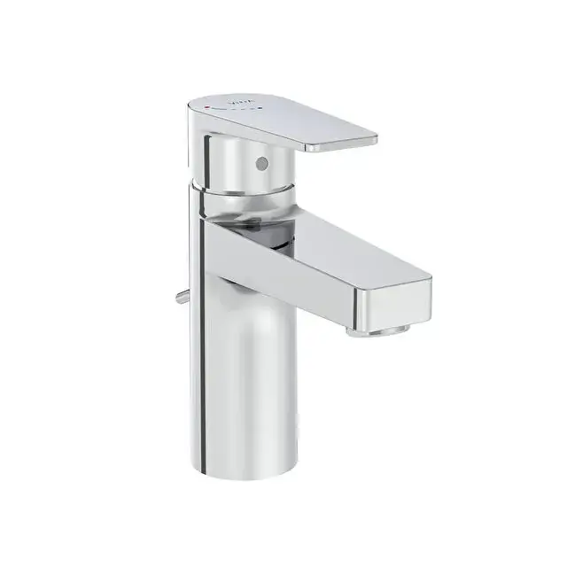 Miscelatore lavabo con piletta pop-up cromato Flow Square Vitra Miscelatore lavabo con piletta pop-up cromato Flow Square Vitra Echome Betaalbaar