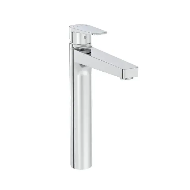 Miscelatore lavabo alto cromato Flow Square Vitra Miscelatore lavabo alto cromato Flow Square Vitra Echome Betrouwbaar