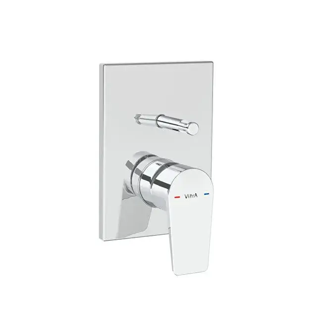 Miscelatore doccia ad incasso con deviatore cromato Flow Square Vitra Miscelatore doccia ad incasso con deviatore cromato Flow Square Vitra Echome Lage Kosten