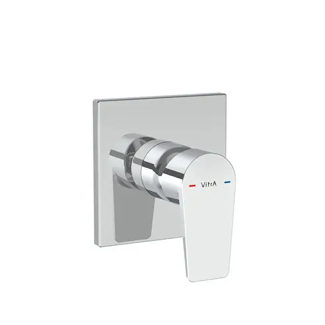 Premium Miscelatore doccia ad incasso cromato Flow Square Vitra Miscelatore doccia ad incasso cromato Flow Square Vitra Echome