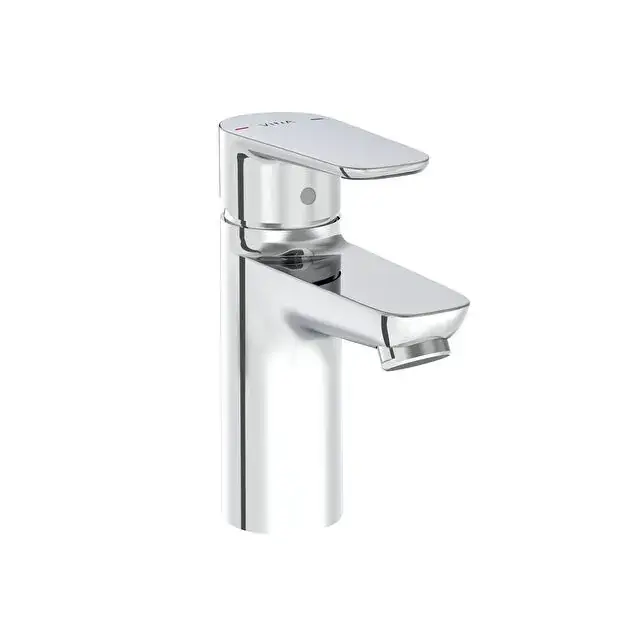Miscelatore lavabo cromato Flow Soft Vitra Miscelatore lavabo cromato Flow Soft Vitra Echome Gecertificeerd