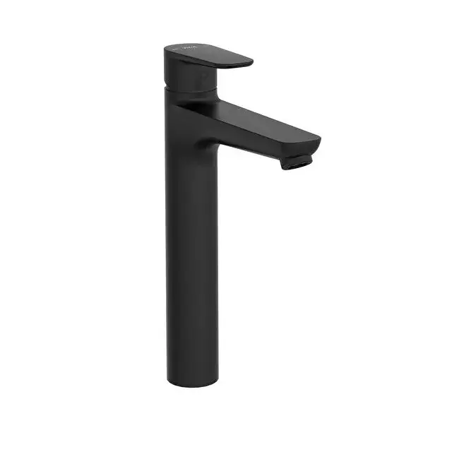 Bestel Nu Miscelatore lavabo alto nero opaco Flow Soft Vitra Miscelatore lavabo alto nero opaco Flow Soft Vitra Echome