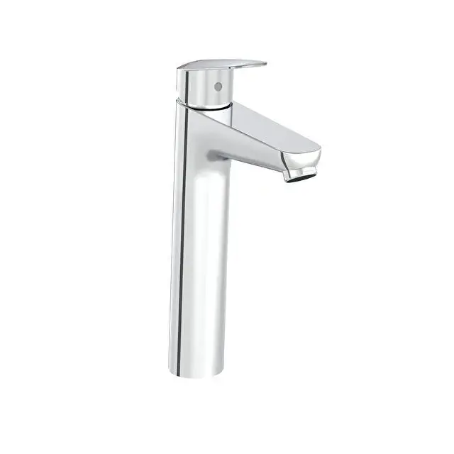 Miscelatore lavabo alto cromato Flow Round Vitra Miscelatore lavabo alto cromato Flow Round Vitra Echome Bestel Nu