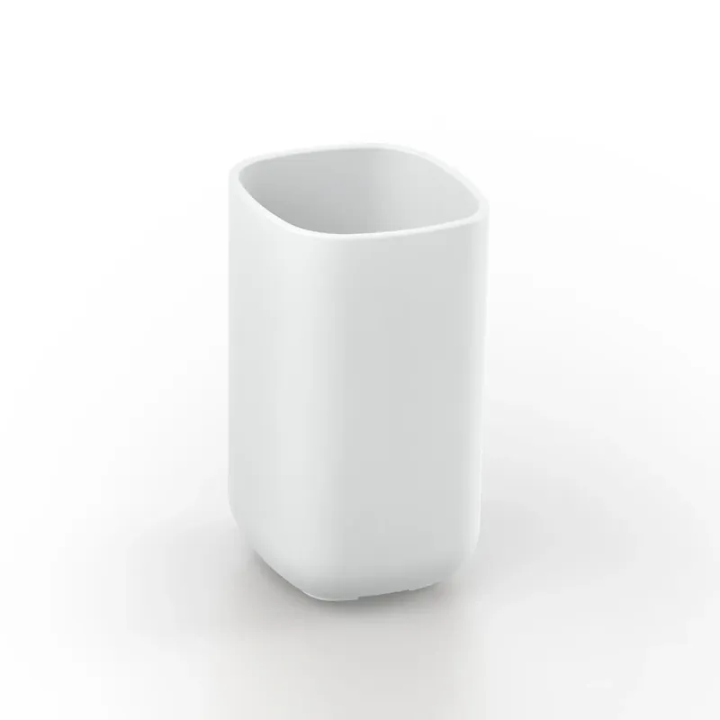 Porta spazzolini in resine termoplastiche Pod bianco opaco Metaform Porta spazzolini in resine termoplastiche Pod bianco opaco Metaform Echome Favoriet