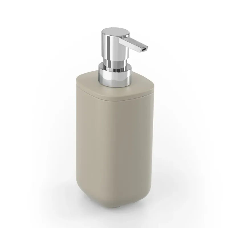 Veilige Betaling Dispenser sapone in resine termoplastiche Pod tortora opaco Metaform Dispenser sapone in resine termoplastiche Pod tortora opaco Metaform Echome