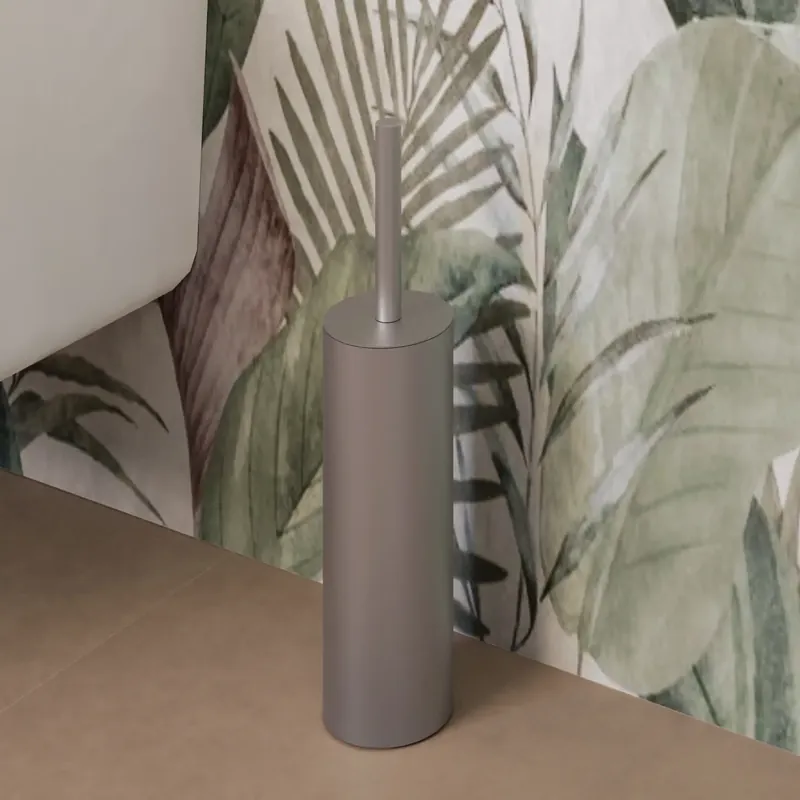 Tijdelijk Beschikbaar Porta scopino in acciaio inox satinato Poseidon Metaform Porta scopino in acciaio inox satinato Poseidon Metaform Echome