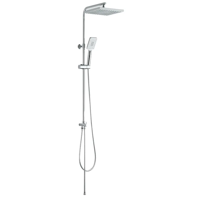Colonna doccia quadra con deviatore T-Shower New Teorema Colonna doccia quadra con deviatore T-Shower New Teorema Echome Voordeelprijs