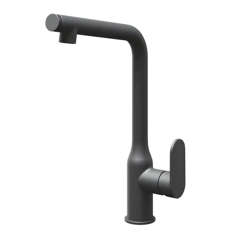 Gratis Retour Miscelatore monocomando lavello cucina doccetta estraibile nero opaco Damasco M Rubinetteria Miscelatore monocomando lavello cucina doccetta estraibile nero opaco Damasco M Rubinetteria Echome