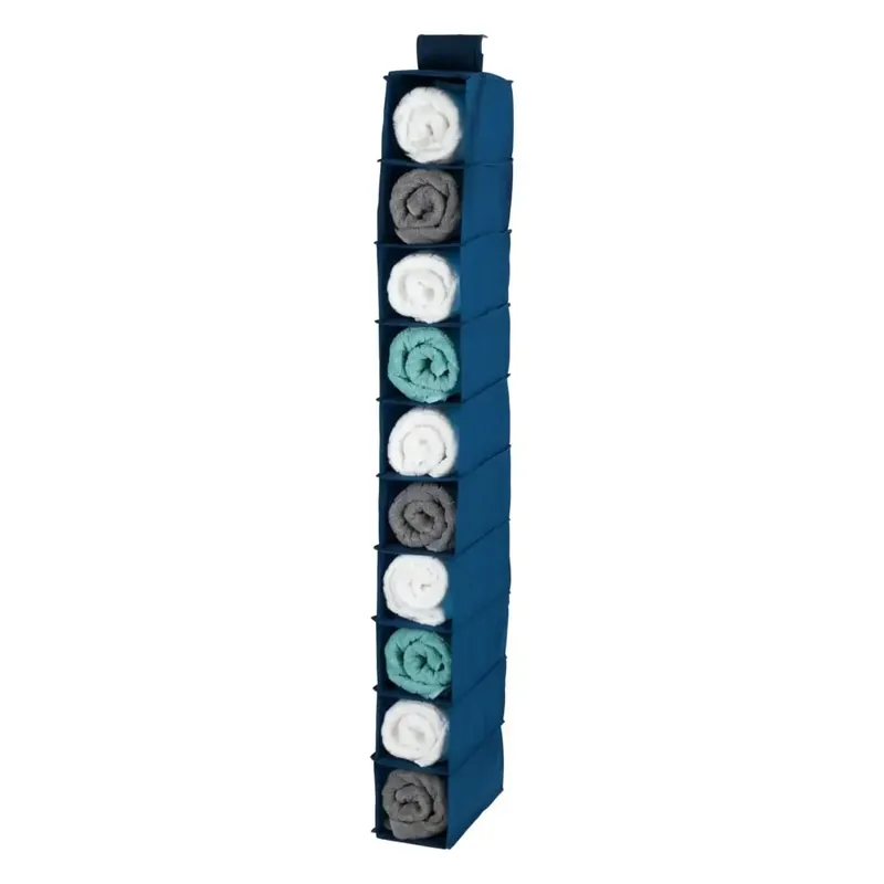 Organizzatore 10 scomparti blu Wenko Organizzatore 10 scomparti blu Wenko Echome Snelle Levering