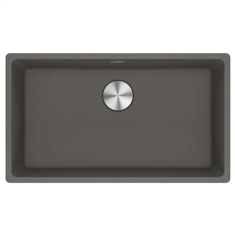 Lavello sottotop MRG 110-72 fragranite stone grey 1 vasca Maris Franke Lavello sottotop MRG 110-72 fragranite stone grey 1 vasca Maris Franke Echome Nieuw