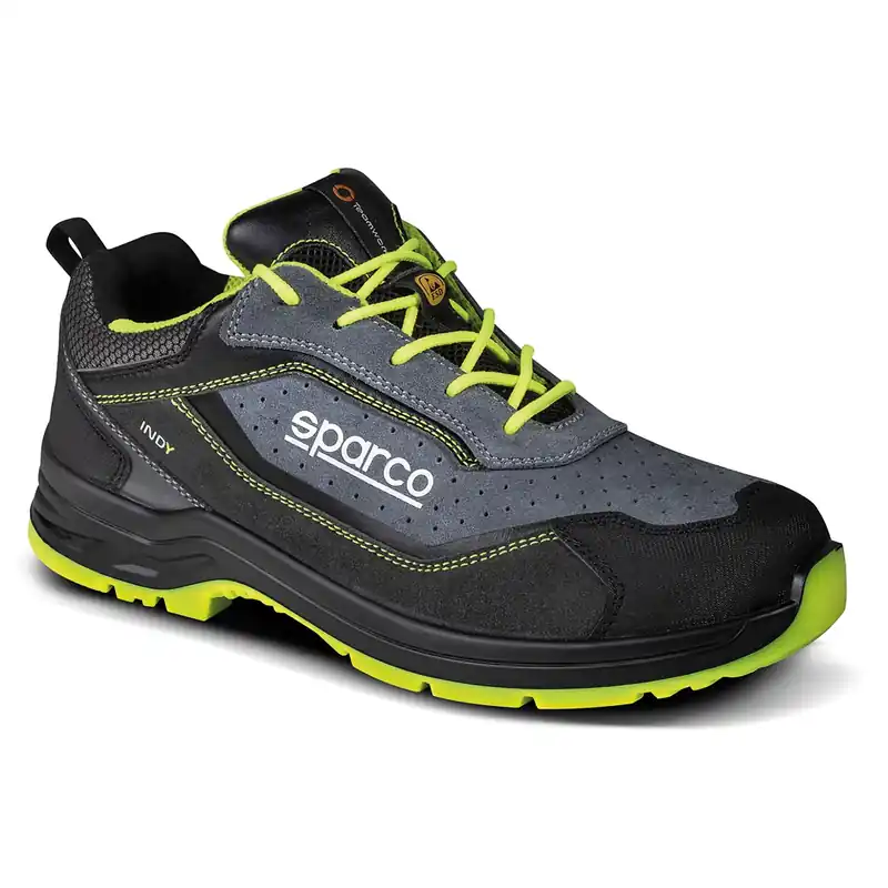 Beperkte Voorraad Scarpa antinfortunistica grigio scuro e giallo fluo S1 Indy Texas Sparco Scarpa antinfortunistica grigio scuro e giallo fluo S1 Indy Texas Sparco Echome
