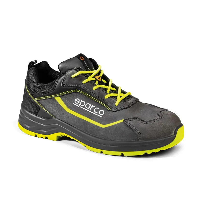 Weekendaanbieding Scarpa antinfortunistica grigio e giallo S3 Indy Nubuk Conor Sparco Scarpa antinfortunistica grigio e giallo S3 Indy Nubuk Conor Sparco Echome