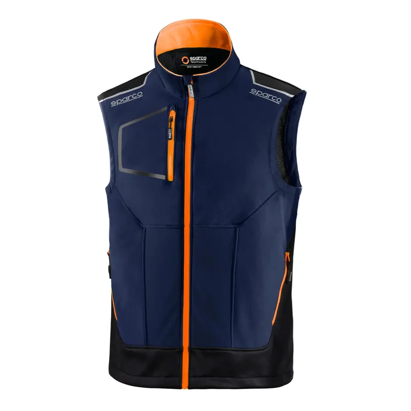 Gilet da lavoro tecnico blu e arancio Tech Light Vest Illinois Sparco Gilet da lavoro tecnico blu e arancio Tech Light Vest Illinois Sparco Echome Aanbieding