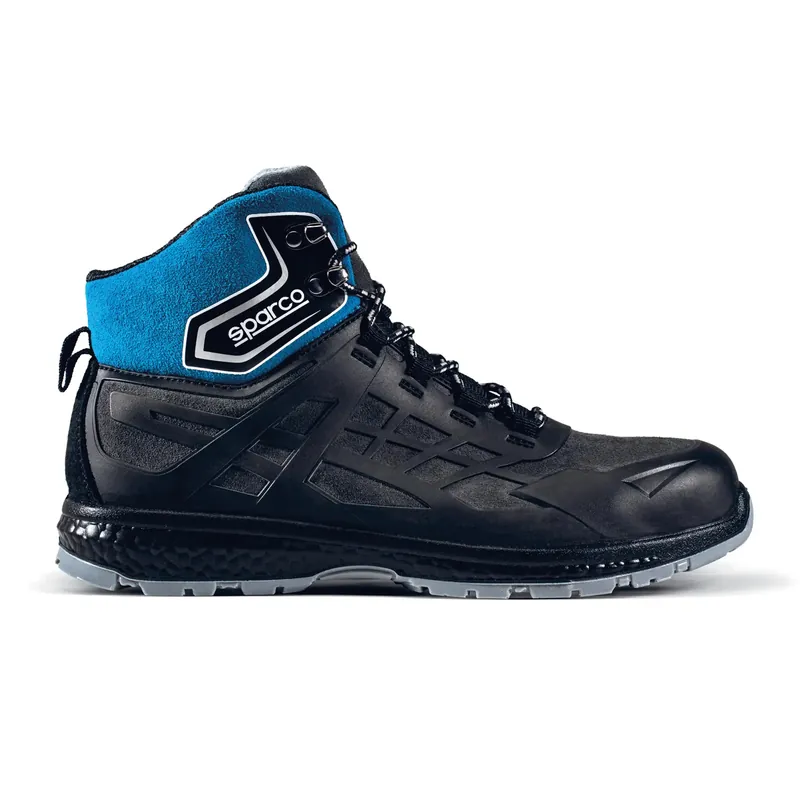 Scarpa antinfortunistica nera e azzurra S3 Arctic Sparco Scarpa antinfortunistica nera e azzurra S3 Arctic Sparco Echome Voordeelprijs