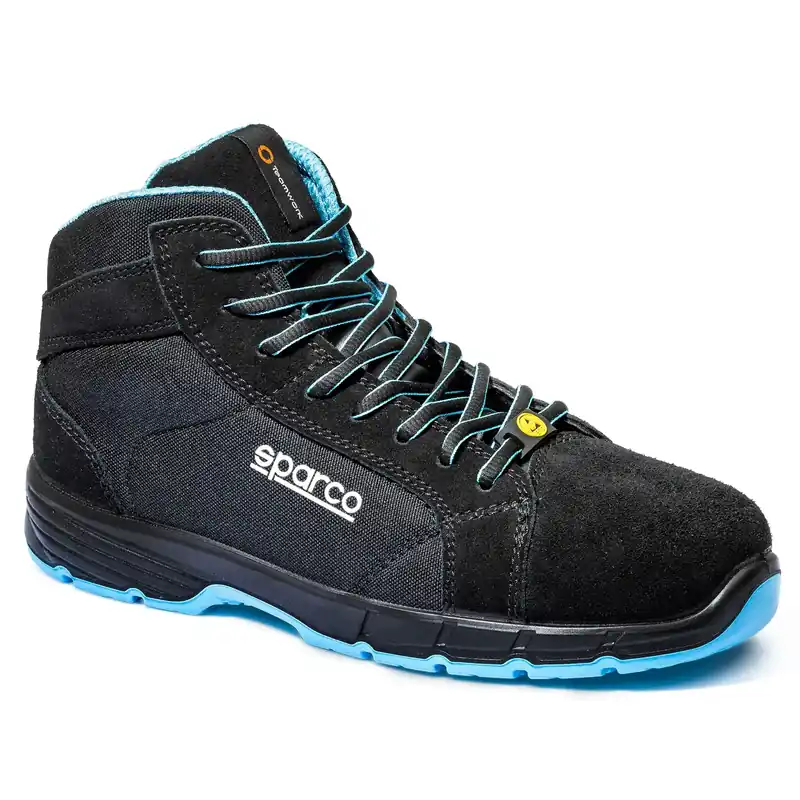 Aanbieding Scarpa antinfortunistica nera e azzurra S3 Challenge Horizon Fargo Sparco Scarpa antinfortunistica nera e azzurra S3 Challenge Horizon Fargo Sparco Echome