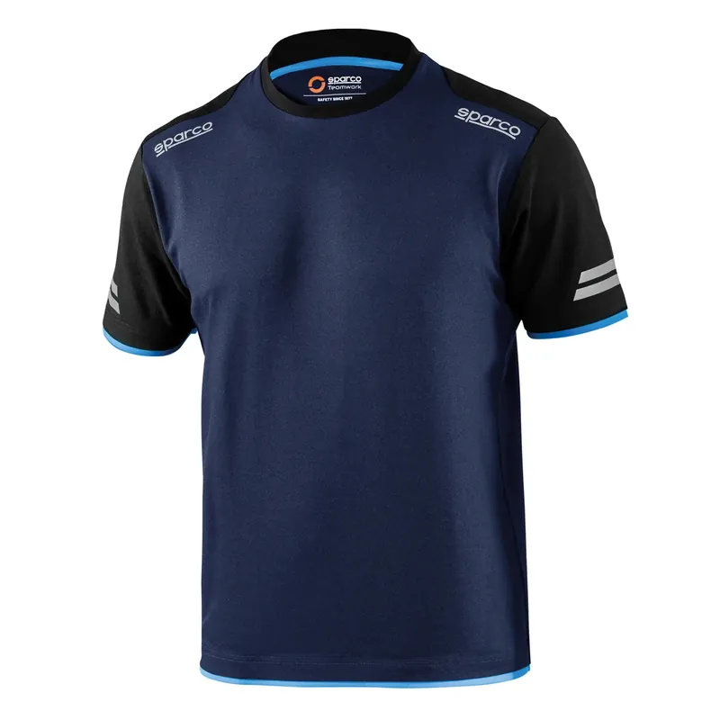 Rechtstreeks Van De Fabrikant Maglietta da lavoro tecnica blu e azzurro Tech Tucson Sparco Maglietta da lavoro tecnica blu e azzurro Tech Tucson Sparco Echome
