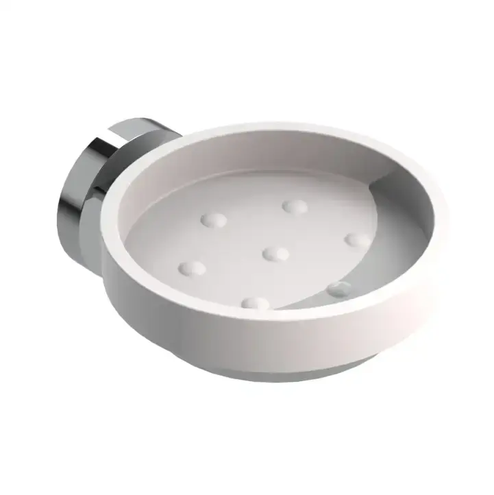 Porta sapone per il bagno in acciaio inox lucido Class Metaform Porta sapone per il bagno in acciaio inox lucido Class Metaform Echome Shop Nu