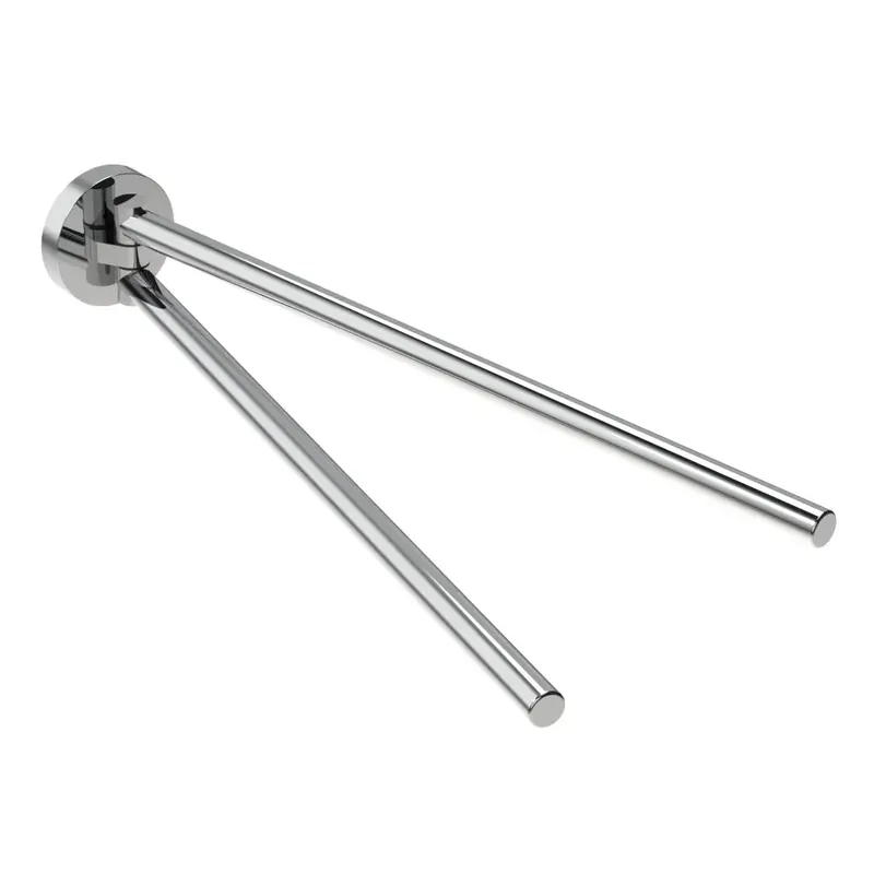 Porta asciugamani doppio a snodo in acciaio inox lucido Class Metaform Porta asciugamani doppio a snodo in acciaio inox lucido Class Metaform Echome Koop Online