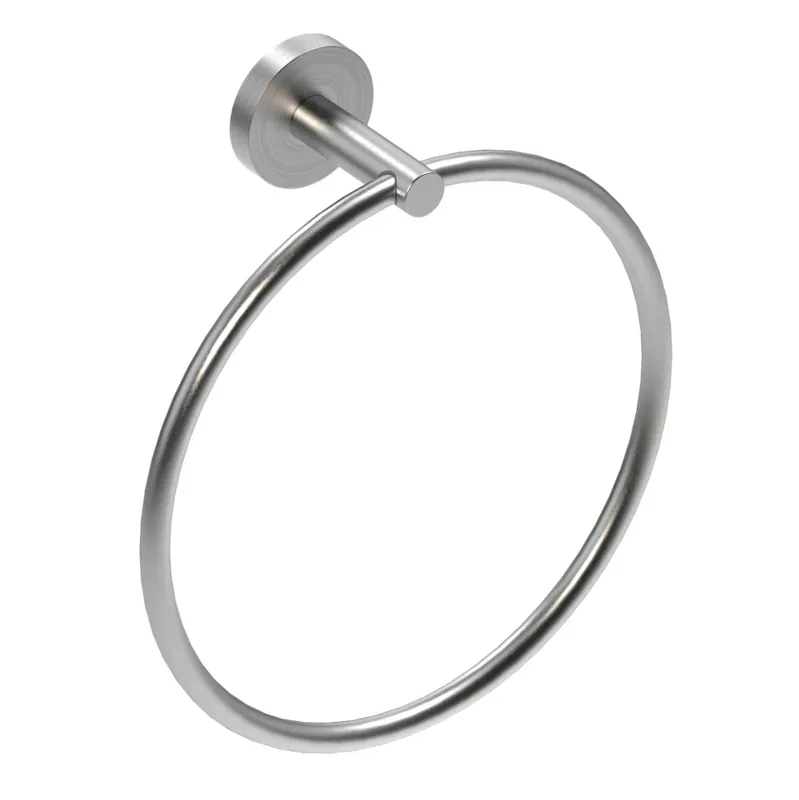 Porta asciugamani ad anello in acciaio inox spazzolato Class Satin Metaform Porta asciugamani ad anello in acciaio inox spazzolato Class Satin Metaform Echome Beste Prijs