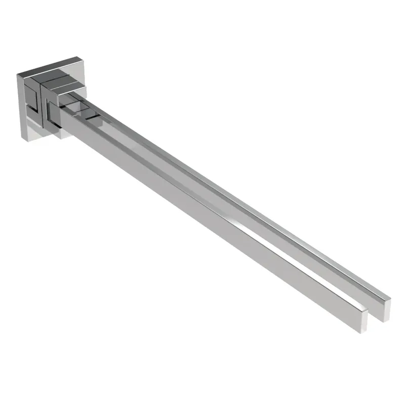 Porta asciugamani doppio a snodo in acciaio cromato Trend Metaform Porta asciugamani doppio a snodo in acciaio cromato Trend Metaform Echome Seizoensaanbieding