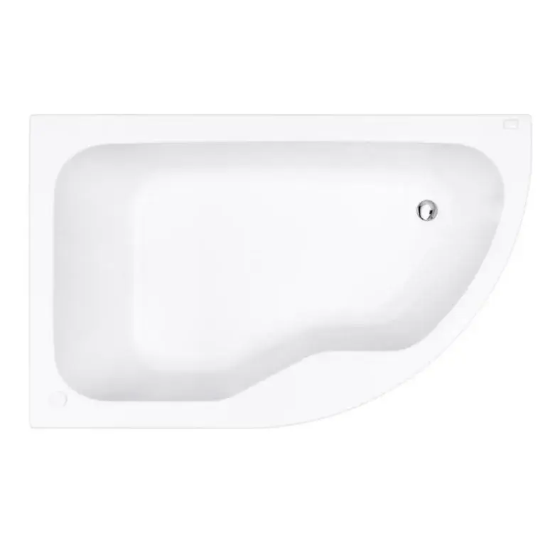 Direct Beschikbaar Guscio vasca da bagno in acrilico bianco pop 6J Glass Guscio vasca da bagno in acrilico bianco pop 6J Glass Echome