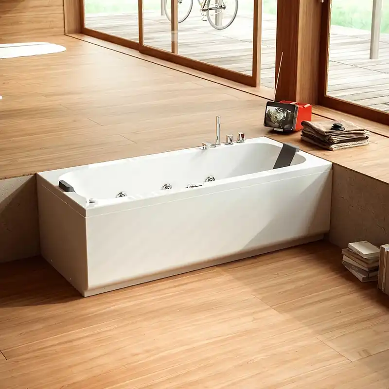 Vasca idromassaggio rettangolare Pop 6J Glass 150x70 cm Merkproduct