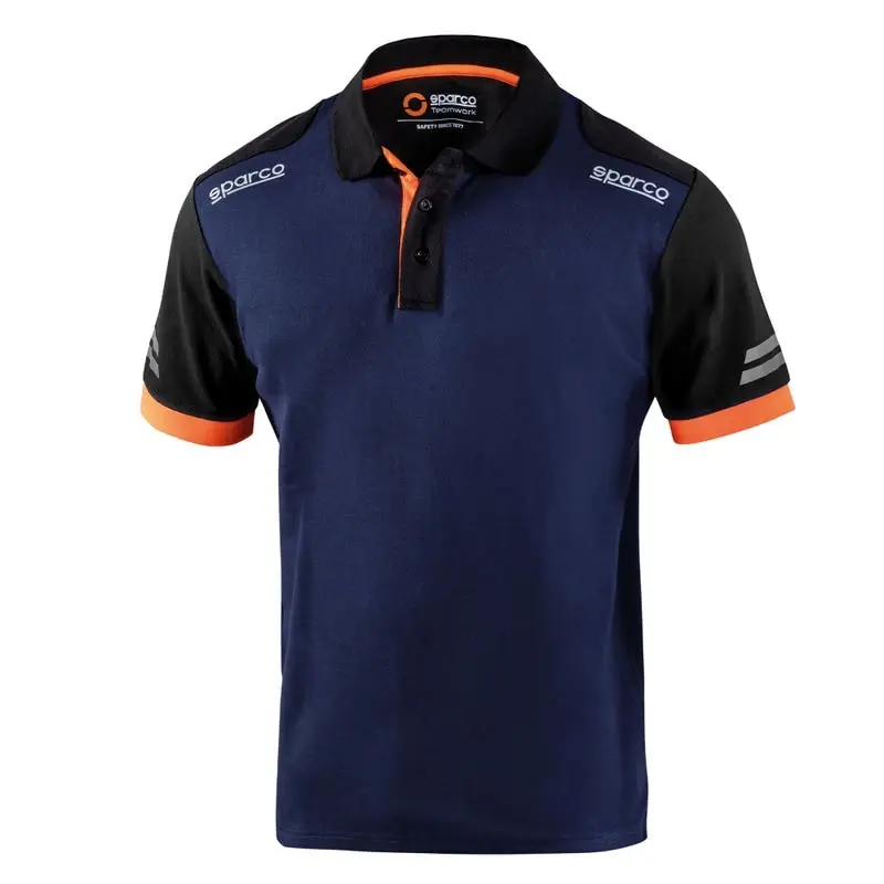 Maglia polo da lavoro blu navy e arancio Toledo Sparco Maglia polo da lavoro blu navy e arancio Toledo Sparco Echome Aanbieding
