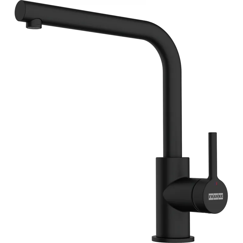 Miscelatore monocomando girevole black matt Lina L Franke Miscelatore monocomando girevole black matt Lina L Franke Echome Beperkte Voorraad