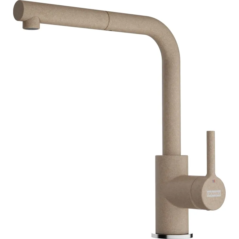 Must-Have Miscelatore monocomando girevole oyster con doccetta estraibile Lina L Franke Miscelatore monocomando girevole oyster con doccetta estraibile Lina L Franke Echome