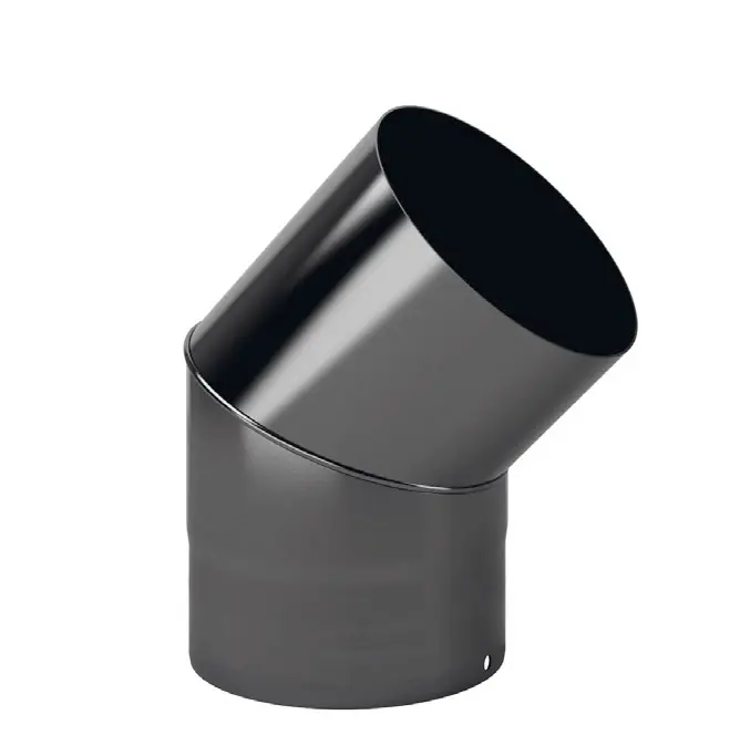 Voordeelprijs Curva 45° acciaio smaltato nero opaco Design Wood De Marinis Curva 45° acciaio smaltato nero opaco Design Wood De Marinis Echome