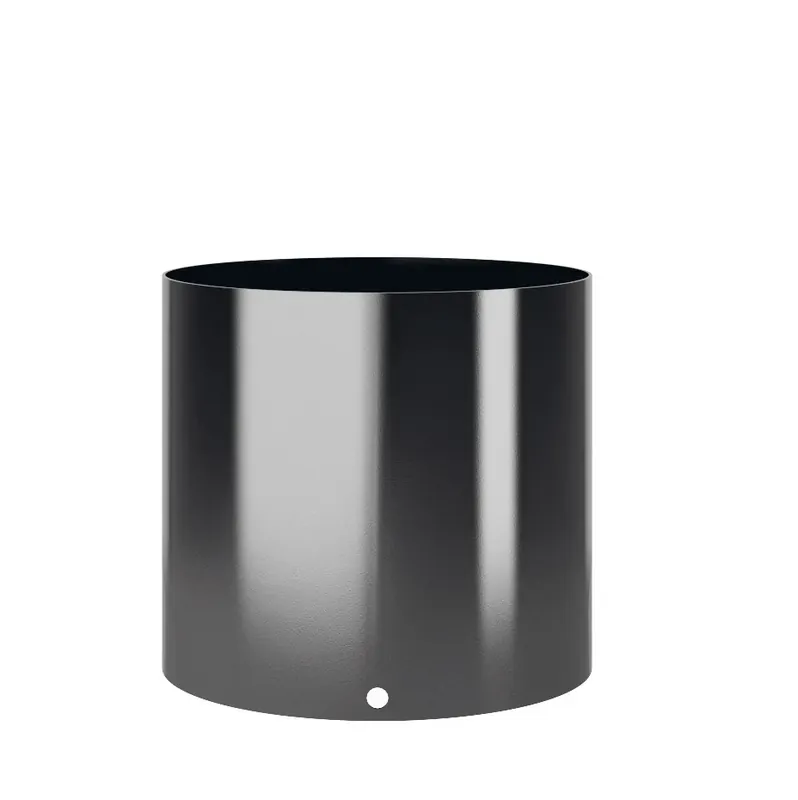 Manicotto di giunzione femmina-femmina acciaio smaltato nero opaco Design Wood De Marinis Manicotto di giunzione femmina-femmina acciaio smaltato nero opaco Design Wood De Marinis Echome Weekendaanbieding