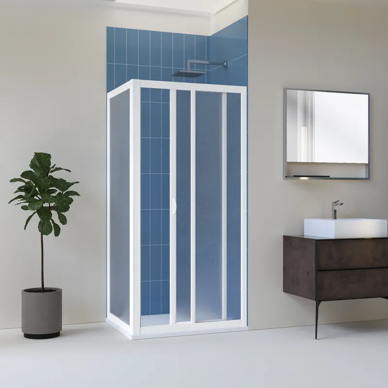 Parete fissa box doccia PVC bianco Smart Evo Forte Parete fissa box doccia PVC bianco Smart Evo Forte Echome Alleen Vandaag
