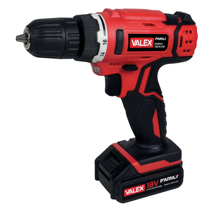 Trapano avvitatore family-tech 218 18V Valex Trapano avvitatore family-tech 218 18V Valex Echome Aanbieding