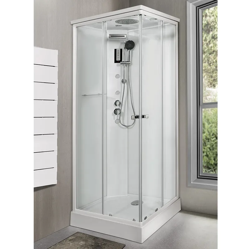 Cabina Doccia Idromassaggio Angolare JELEL Relax Completo 70x90 Lage Prijs