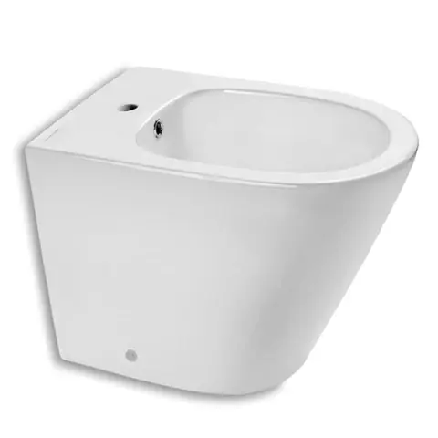 Gecertificeerd Bidet Filo Parete Zada a Pavimento Ceramica Bianca Lucida Bidet Filo Parete Zada a Pavimento Ceramica Bianca Lucida Echome