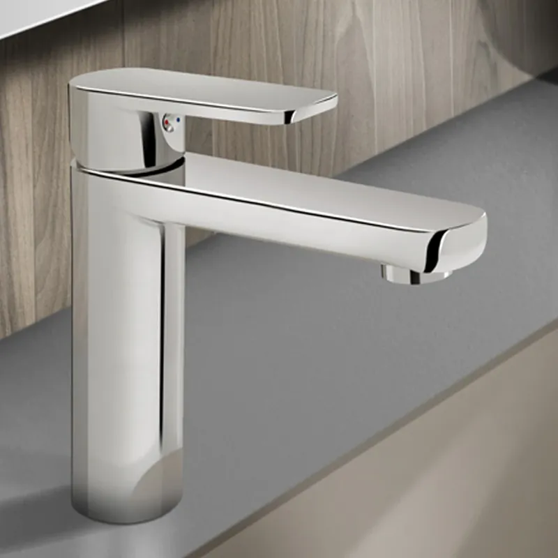 Miscelatore Monocomando Lavabo Medio Maibel con Piletta Click-clack in Metallo Miscelatore Monocomando Lavabo Medio Maibel con Piletta Click-clack in Metallo Echome Flitsaanbieding