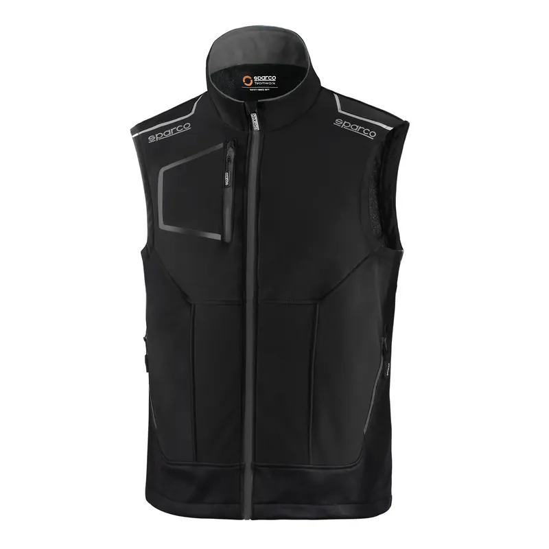 Gilet da lavoro Tecnico Nero e Grigio Tech Light Vest Illinois Sparco Gilet da lavoro Tecnico Nero e Grigio Tech Light Vest Illinois Sparco Echome Veilige Betaling