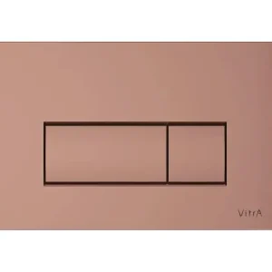 Beste Prijs Placca di Comando WC con doppio pulsante VitrA Root Square Placca di Comando WC con doppio pulsante VitrA Root Square Echome