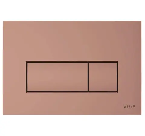 Beste Prijs Placca di Comando WC con doppio pulsante VitrA Root Square Placca di Comando WC con doppio pulsante VitrA Root Square Echome