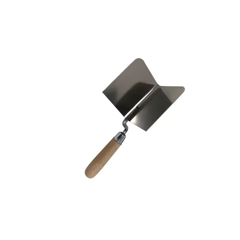 Spatola acciaio inox angolo esterno Art. 4090 Rex Pennelli Nieuw
