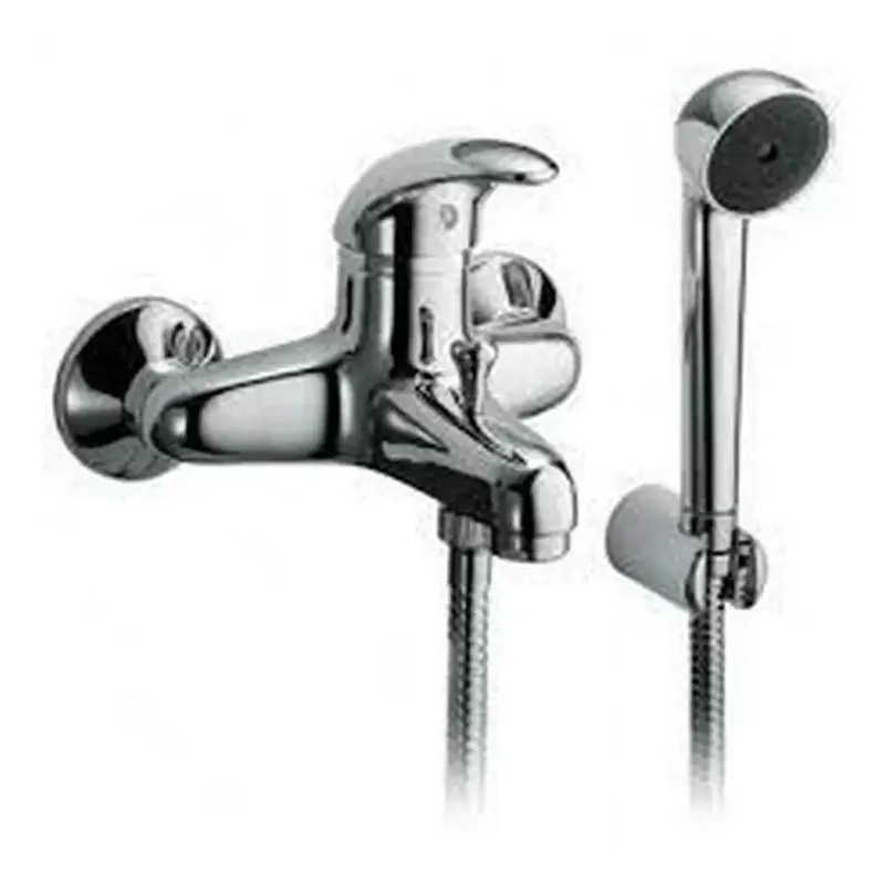 Hoge Kwaliteit Miscelatore cromato esterno per vasca con duplex e doccia Art. 2000CRC Oasis Gaboli
