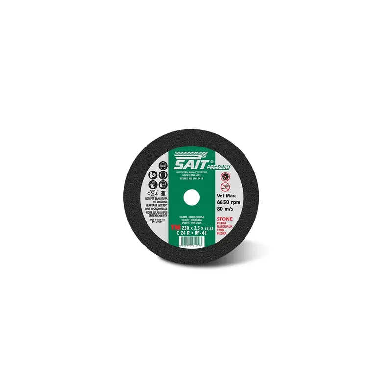 Nieuw Disco taglio pietra TM C 24 R Sait