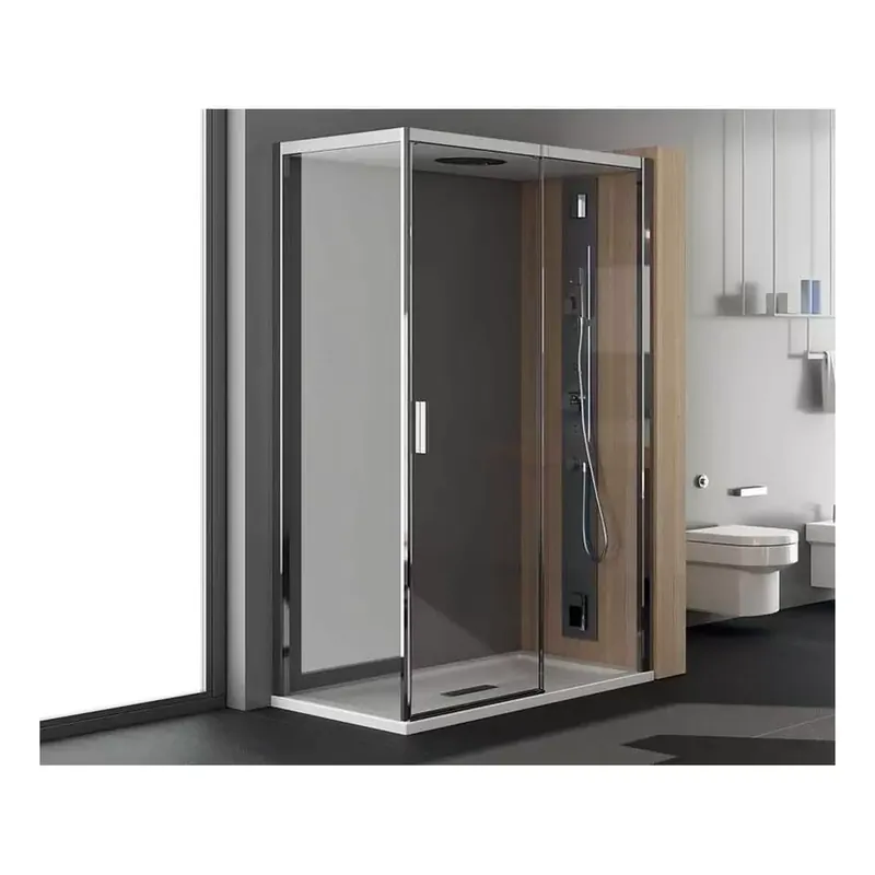 Box doccia in cristallo 120x80cm porta battente NC8B6 Chapeau Teuco Lage Prijs