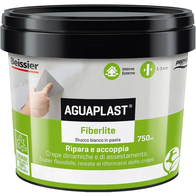 Stucco pronto all‘uso in pasta Aguaplast Fiberlite 750ml Koop Vandaag