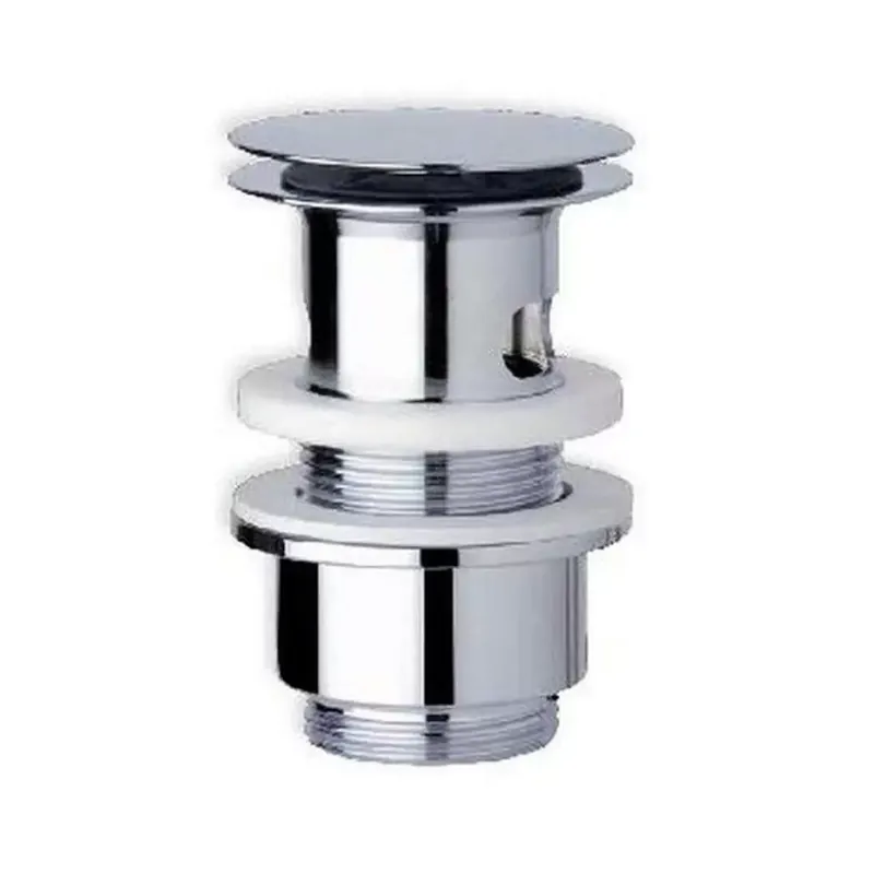 Piletta scarico libero altezza 40mm ottone cromato Art. 147.355.5 Lanterna Omp Tea Koopje
