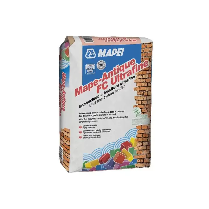 Malta per intonaci 20KG Mape Antique FC Ultrafine Mapei Exclusieve Aanbieding