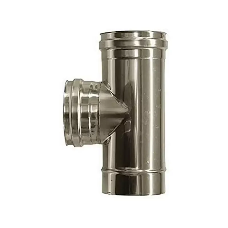 Innesto a T femmina in pancia acciaio AISI 316 80mm Polymaxacciai Hoge Kwaliteit