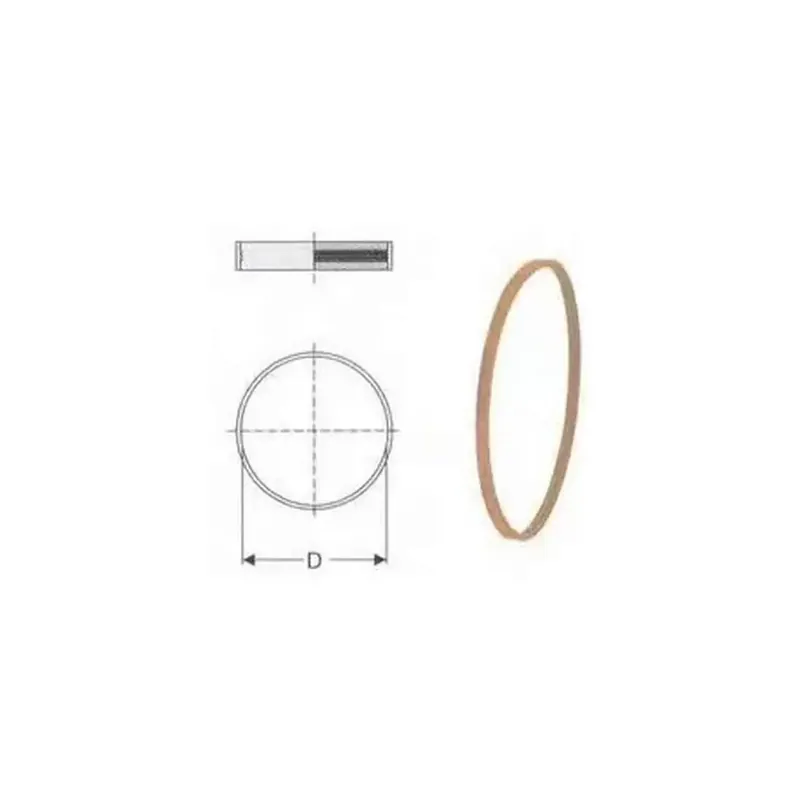 Flitsaanbieding Guarnizione silicone per sistemi fumari 80mm PS27 Polymaxacciai