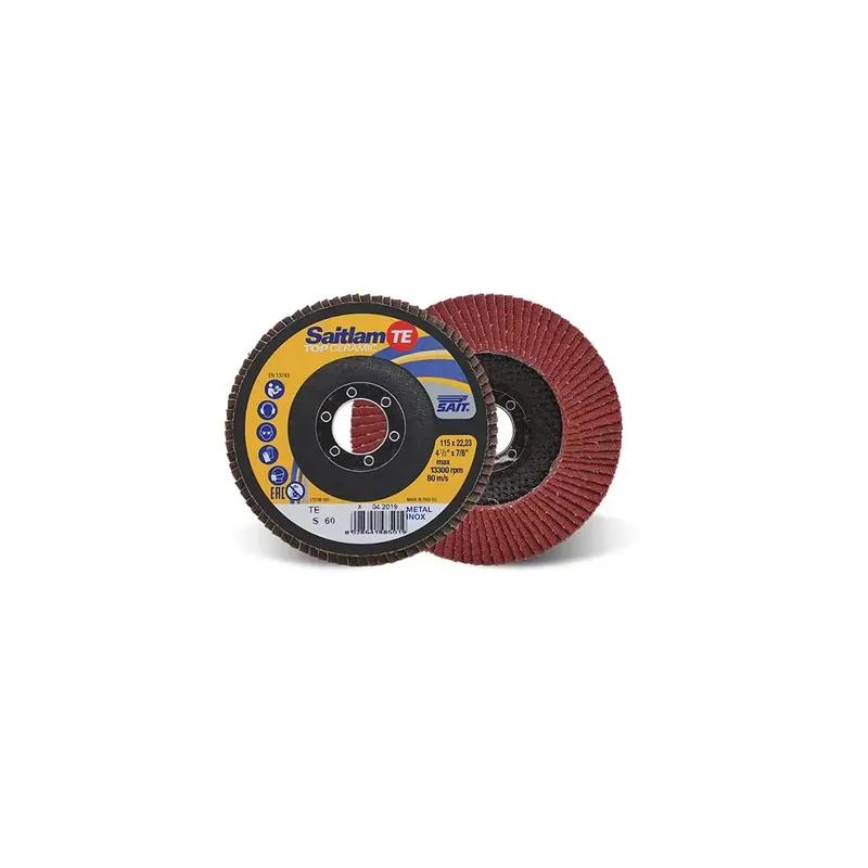 Beste Prijs Disco abrasivo per vetro 115mm Lamellare TE Saitlam Sait