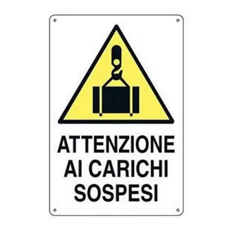 Laatste Kans Cartello in PVC Attenzione ai carichi sospesi 30320 FT